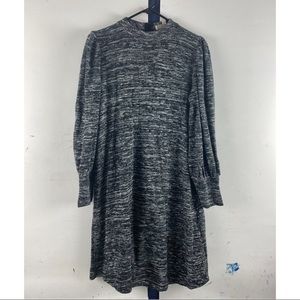 Puff Long Sleeve Dress